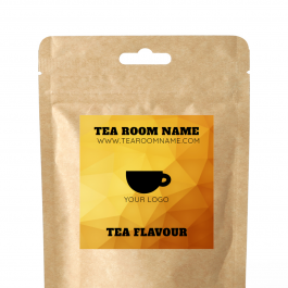 Gold Tea Label | Sticker Gizmo