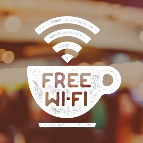 Free WIFI Window Sign Vinyl Sticker Graphics Cafe Shop Salon Bar Restaurant by Wall4stickers