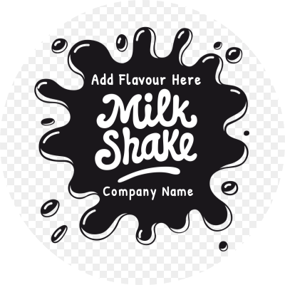 Milkshake Cup Sticker. Design your own at stickergizmo Milkshake Cup Sticker. Design your own at stickergizmo