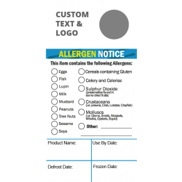 Allergen Tick Label (Large)