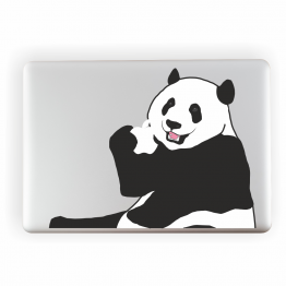 Panda Vinyl Laptop Sticker