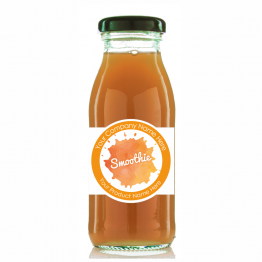 Smoothie Orange Splat Design