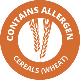 Allergen Labels - Contains Cereals - 35mm Single Sheet