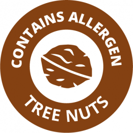 Allergen Labels - Contains Tree Nuts - 35mm Sheet