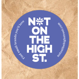 NOTHS logo sticker 80mm circle