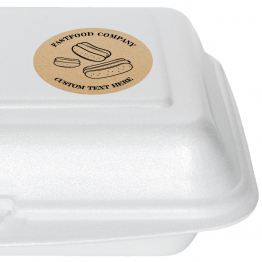 Fast Food Takeaway Label - Hot Dog