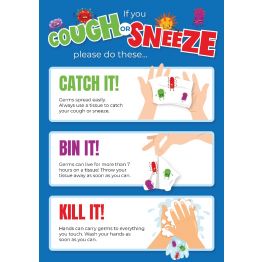 Cough or Sneeze Poster