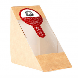 Sandwich Label (Lollipop) - Chevron Design