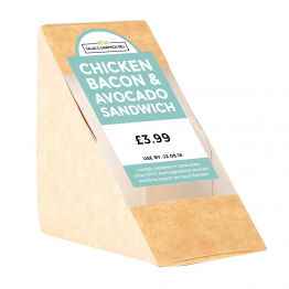 Sandwich Label (Arch) - Colour Block Design