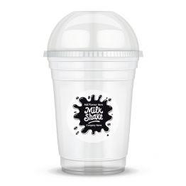 Clear Cup Sticker - Milkshake