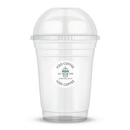 Clear Cup Sticker - Iced Coffee
