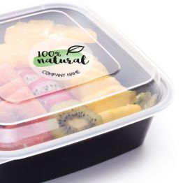 Clear Sticker - 100% Natural