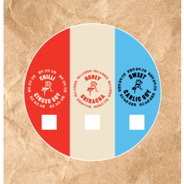 Outfry Option Sticker 60mm