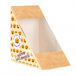 Halloween - Sandwich Triangle Pumpkins