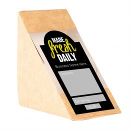 Sandwich Label (Arch) - Made Fresh Daily