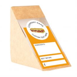 Sandwich Label (Arch) - Simple Design