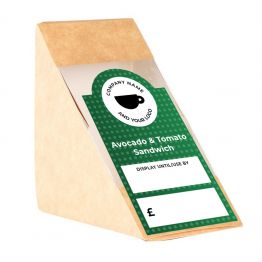 Sandwich Label (Arch) - Dot Design