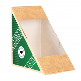 Sandwich Label (Triangle) - Dot Design