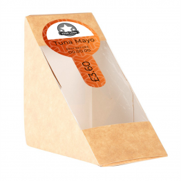 Sandwich Label (Lollipop) - Geometric Design