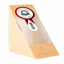 Sandwich Label (Lollipop) - Simple Arrow Design