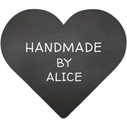 Heart Shaped Stickers - Handmade Chalkboard Design