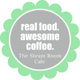 Coffee Shop Labels - Real Food Flower Design