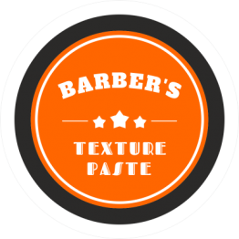 Barbers Clear Product Labels - Orange Design