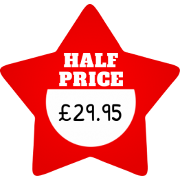 Star Labels - Half Price