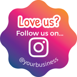 Love us? Instagram Sticker Design