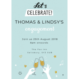 Let's Celebrate Party Invitation