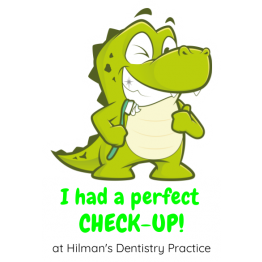 Smiley Croc Dentist Reward Shape Sticker