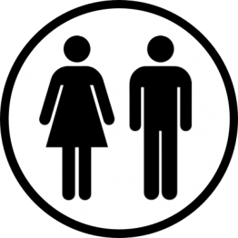 Toilet Sticker - Unisex 