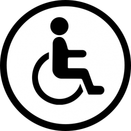 Toilet Sticker - Disabled 