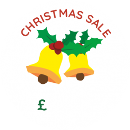 Christmas Sticker - Holly Bells