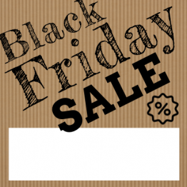 Black Friday - Brown Paper Design 2