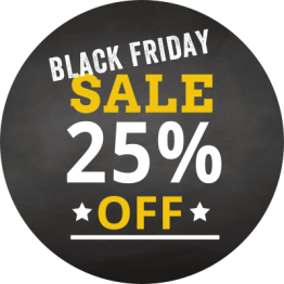 Black Friday - 25% Off 2