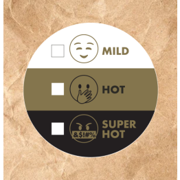 UC Heat Option Sticker 60mm