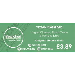 Bewiched - Vinyl Price Labels - Vegan Flatbread