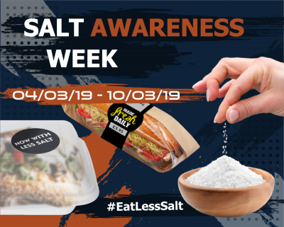 Salt Awareness Week - 4th - 10th March