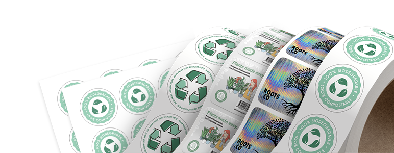 Biodegradable,Compostable & Recycled Labels