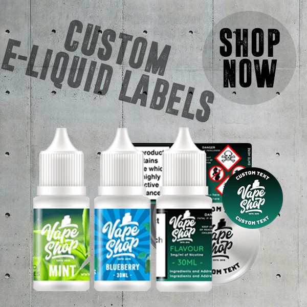 VAPE label